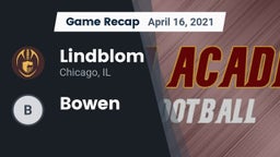 Recap: Lindblom  vs. Bowen  2021