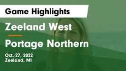 Zeeland West  vs Portage Northern  Game Highlights - Oct. 27, 2022