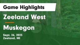 Zeeland West  vs Muskegon  Game Highlights - Sept. 26, 2023
