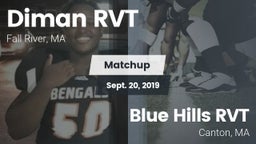 Matchup: Diman RVT vs. Blue Hills RVT  2019