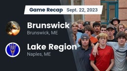 Recap: Brunswick  vs. Lake Region  2023