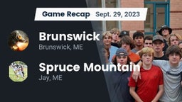 Recap: Brunswick  vs. Spruce Mountain  2023