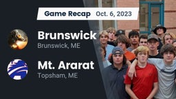 Recap: Brunswick  vs. Mt. Ararat  2023