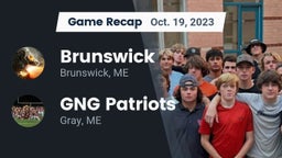 Recap: Brunswick  vs. GNG Patriots 2023