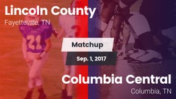 Matchup: Lincoln County vs. Columbia Central  2017