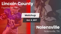 Matchup: Lincoln County vs. Nolensville  2017