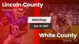 Matchup: Lincoln County vs. White County  2017