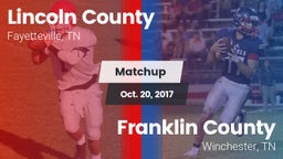 Matchup: Lincoln County vs. Franklin County  2017