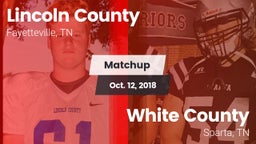 Matchup: Lincoln County vs. White County  2018