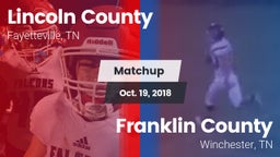 Matchup: Lincoln County vs. Franklin County  2018