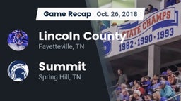 Recap: Lincoln County  vs. Summit  2018