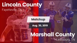 Matchup: Lincoln County vs. Marshall County  2019
