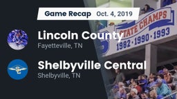 Recap: Lincoln County  vs. Shelbyville Central  2019