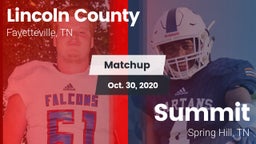 Matchup: Lincoln County vs. Summit  2020
