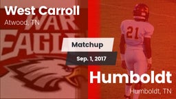 Matchup: West Carroll vs. Humboldt  2017