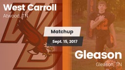 Matchup: West Carroll vs. Gleason  2017