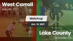 Matchup: West Carroll vs. Lake County  2017