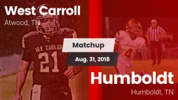 Matchup: West Carroll vs. Humboldt  2018
