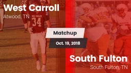 Matchup: West Carroll vs. South Fulton  2018