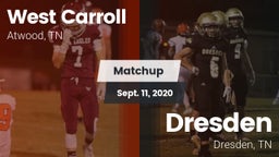 Matchup: West Carroll vs. Dresden  2020
