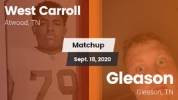 Matchup: West Carroll vs. Gleason  2020