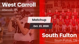 Matchup: West Carroll vs. South Fulton  2020
