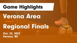 Verona Area  vs Regional Finals Game Highlights - Oct. 22, 2022