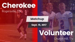 Matchup: Cherokee vs. Volunteer  2017