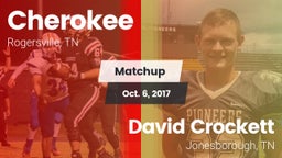 Matchup: Cherokee vs. David Crockett  2017
