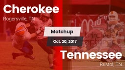 Matchup: Cherokee vs. Tennessee  2017