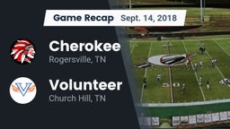 Recap: Cherokee  vs. Volunteer  2018