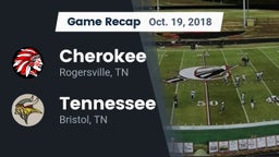 Recap: Cherokee  vs. Tennessee  2018