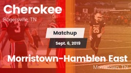 Matchup: Cherokee vs. Morristown-Hamblen East  2019