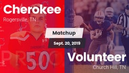 Matchup: Cherokee vs. Volunteer  2019