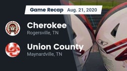 Recap: Cherokee  vs. Union County  2020