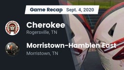 Recap: Cherokee  vs. Morristown-Hamblen East  2020