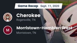 Recap: Cherokee  vs. Morristown-Hamblen West  2020
