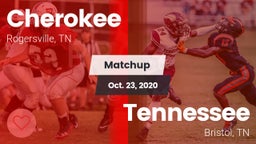 Matchup: Cherokee vs. Tennessee  2020