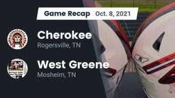 Recap: Cherokee  vs. West Greene  2021