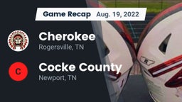 Recap: Cherokee  vs. Cocke County  2022