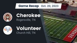 Recap: Cherokee  vs. Volunteer  2023