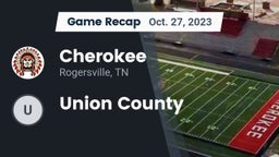 Recap: Cherokee  vs. Union County   2023