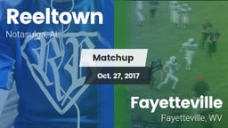 Matchup: Reeltown vs. Fayetteville  2017