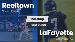 Matchup: Reeltown vs. LaFayette  2018