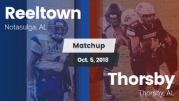 Matchup: Reeltown vs. Thorsby  2018