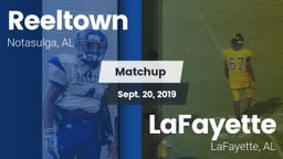 Matchup: Reeltown vs. LaFayette  2019