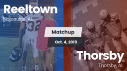 Matchup: Reeltown vs. Thorsby  2019