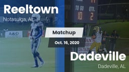Matchup: Reeltown vs. Dadeville  2020
