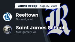 Recap: Reeltown  vs. Saint James School 2021
