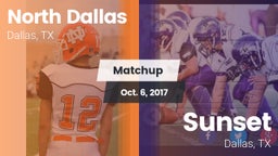 Matchup: North Dallas vs. Sunset  2017